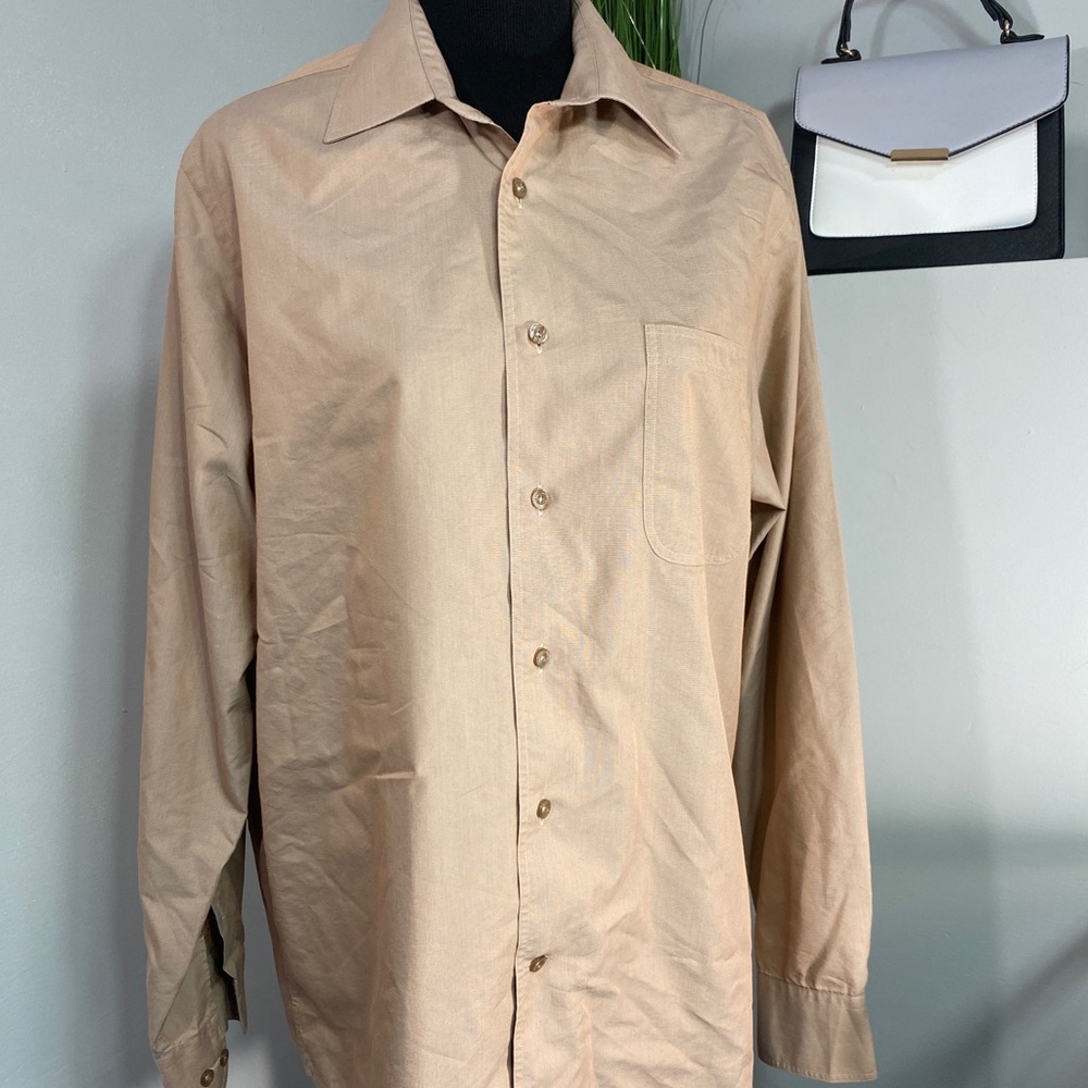 HÖRST OÜSSELOORF Easy Care Button Up Shirt